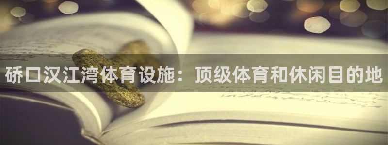 意昂体育3联系电话：硚口汉江湾体育设施：顶级体育和休